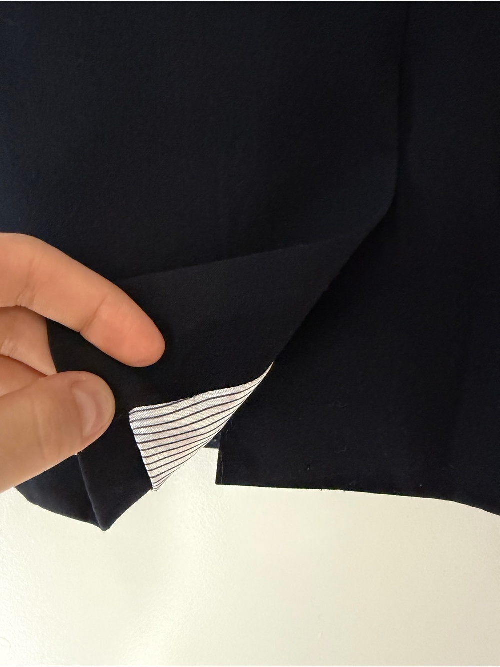 Black Calvin Klein Women's Tailored Professional Blazer - Picture 3 of 7